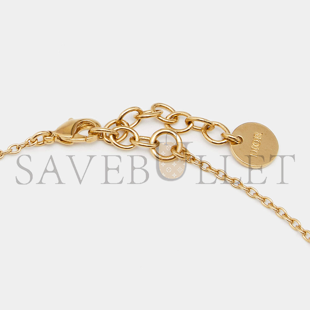 D*or metal cd logo necklace n1530ptcmt_d300